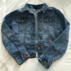 Kids denim jacket, size 10, EUC